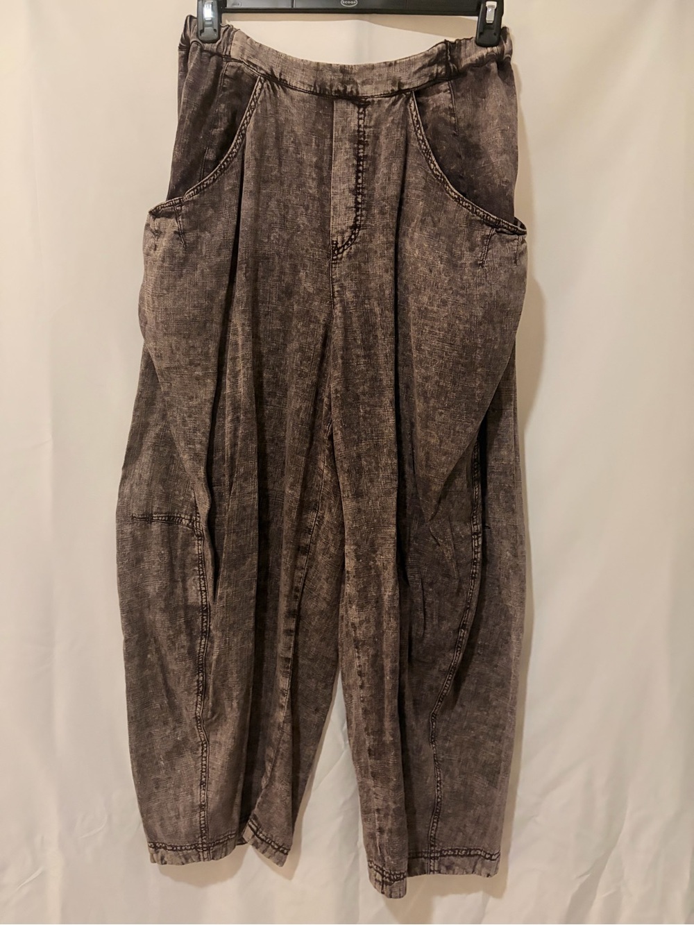Free People High Road Washed Washed Barrel Relaxed Pants - Picture 5 of 14